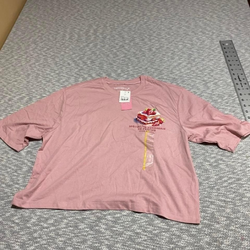 Modernlux Pink Specialite Patisserie de Frances Paris Size S. SKU-A564